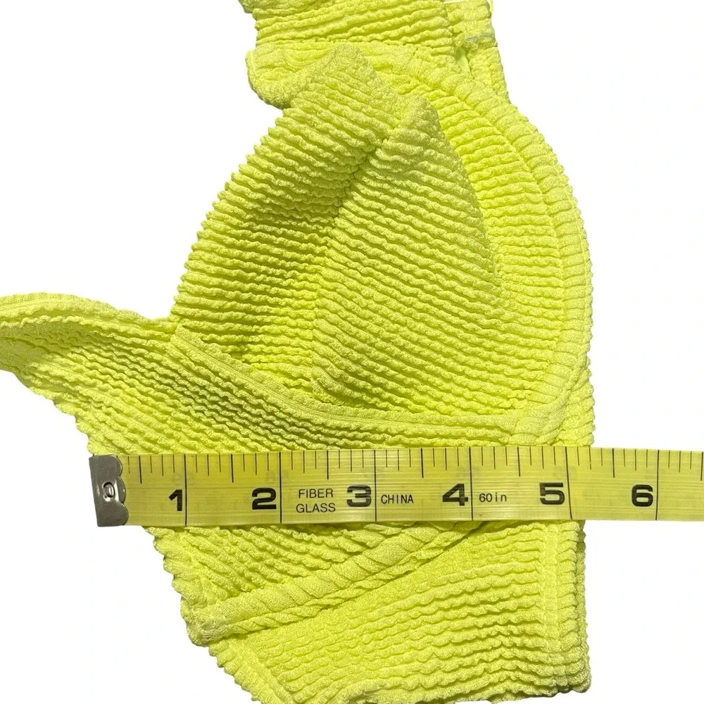 NWT Good American Always Fits Underwire Bikini Top Palo Verde Plus Size 2XL
